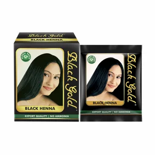 تصویر 1 از حنا هندی مشکی رنگ طبیعی و ماندگار